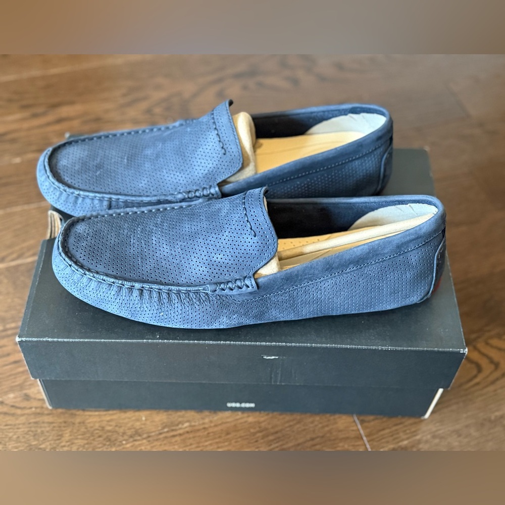 UGG Men's Henrick Navy Loafers